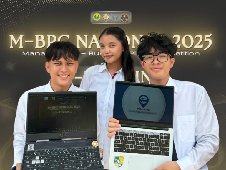 Tim UVICS UNKLAB menampilkan inovasi digital berbasis AI di kompetisi nasional tahun 2025