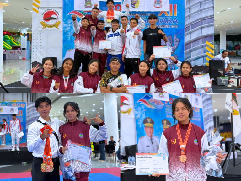M Prestasi PORPROV Sulawesi Utara XII atlet wushu UNKLAB Anjelica Winokan