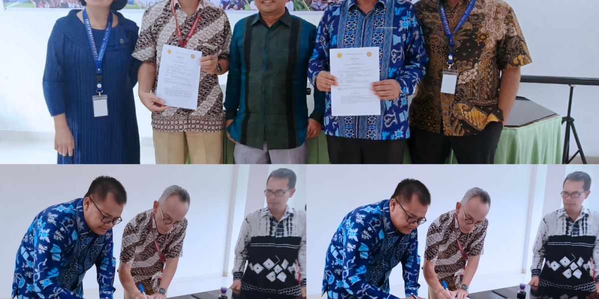 Kolaborasi Fakultas Filsafat Unklab dan UASN dalam penandatanganan kerjasama strategis