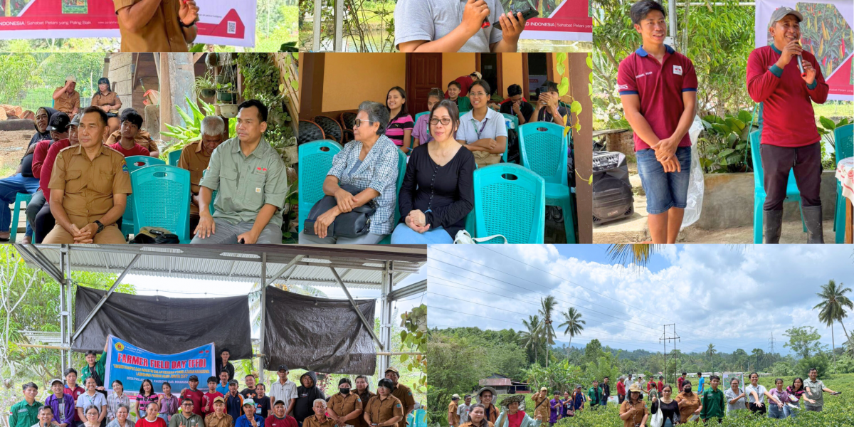 Mahasiswa FAPERTA UNKLAB mengikuti Farmer Field Day bersama East West Seed Indonesia sebagai pembelajaran kolaboratif perguruan tinggi dan industri