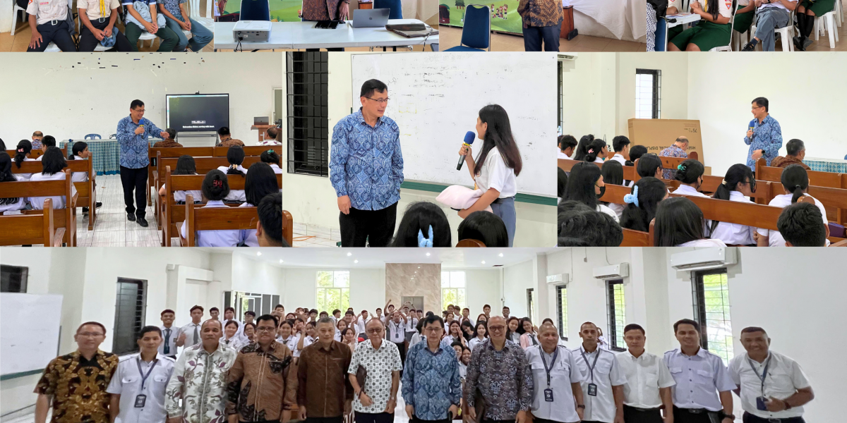 Kunjungan Pimpinan UNKLAB ke SLA Mebali Toraja dan SMA Advent Makassar