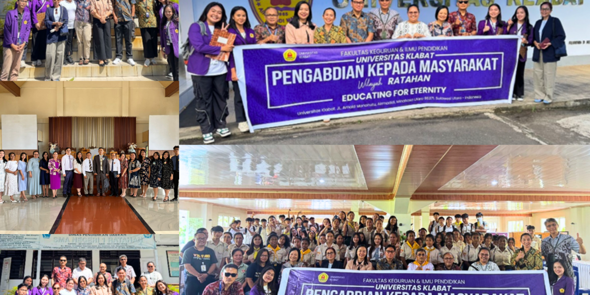 Kegiatan PKM FKIP Unklab Ratahan bersama sekolah dan jemaat