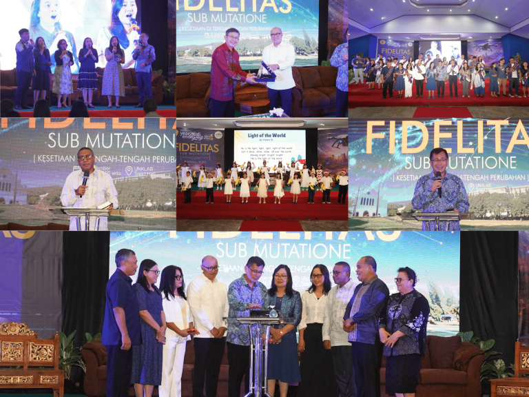 Pisah Sambut Tahun Baru Universitas Klabat 2026 bertema Fidelity Sub Mutatione