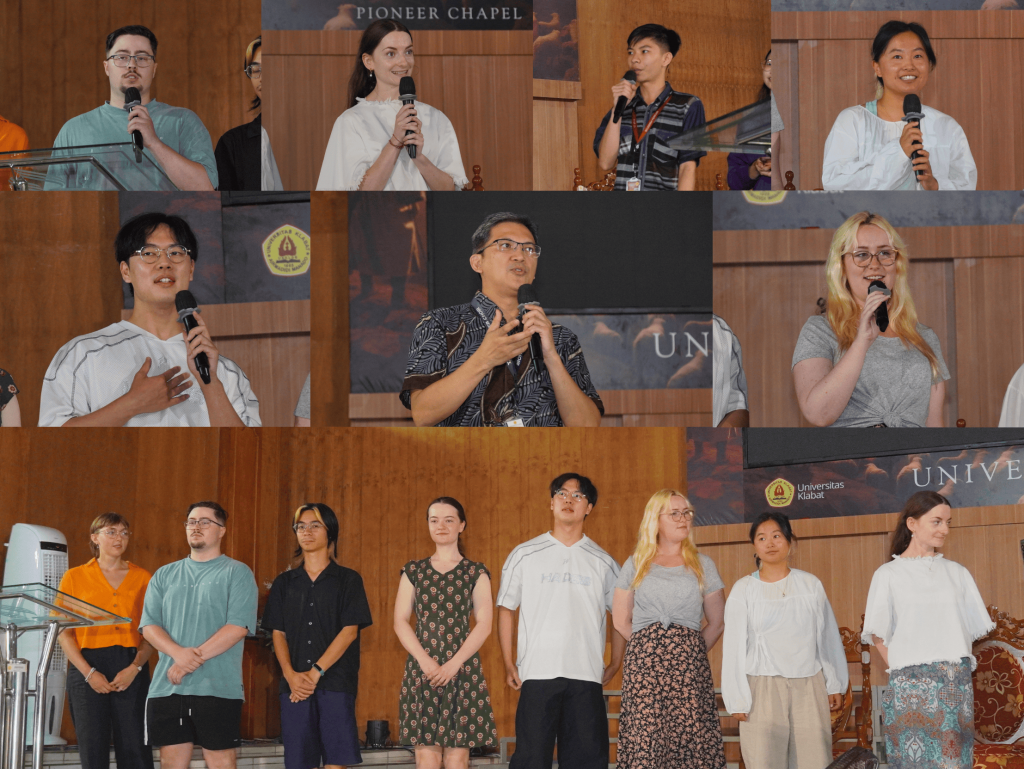 Pelaksanaan Chapel FEB UNKLAB diikuti mahasiswa dan dosen FEB Universitas Klabat