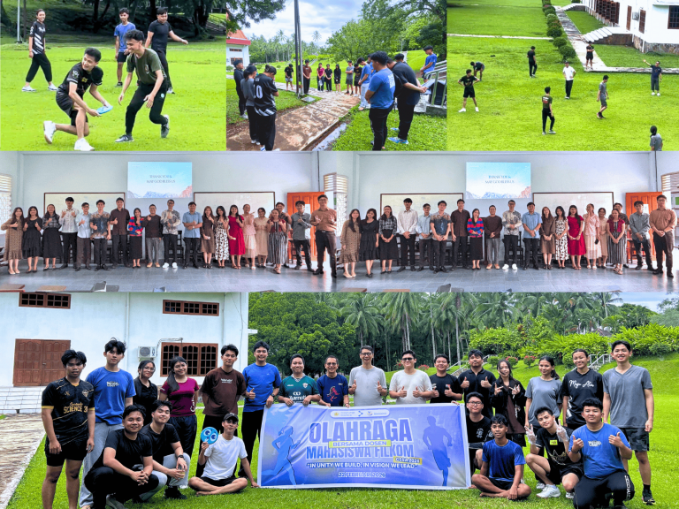 Kegiatan Bible Study dan Olahraga Bersama CSSA FILKOM UNKLAB bersama Dekan dan Dosen Universitas Klabat