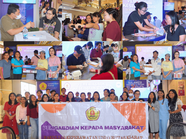 Fakultas Keperawatan UNKLAB melakukan pemeriksaan kesehatan gratis di Hari Valentine, disponsori Apotek Rakyat Farma & PT Madhani