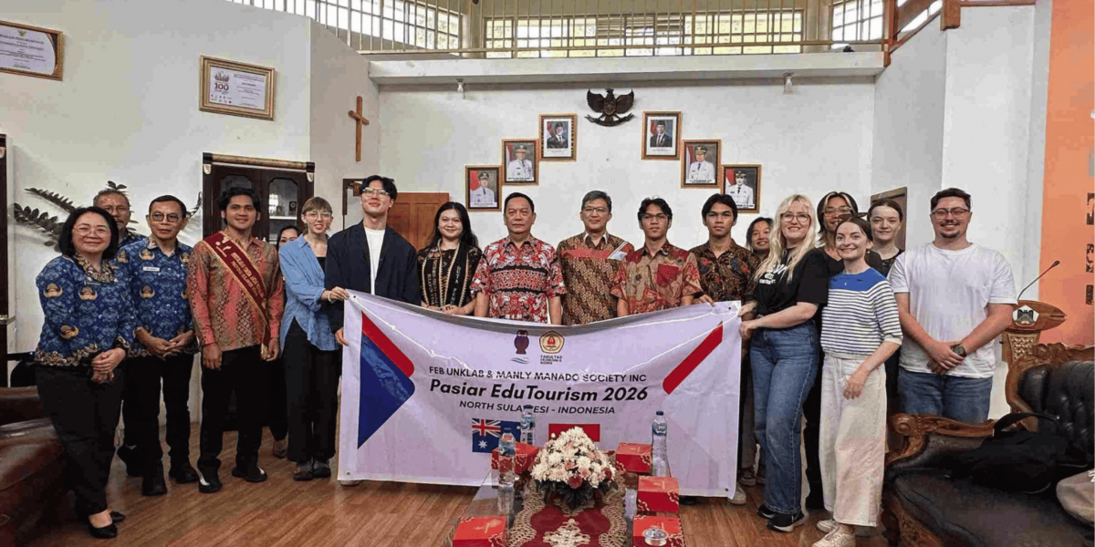 UNKLAB dampingi pertemuan student program Edu-Tourism 2026 dengan Wali Kota Tomohon