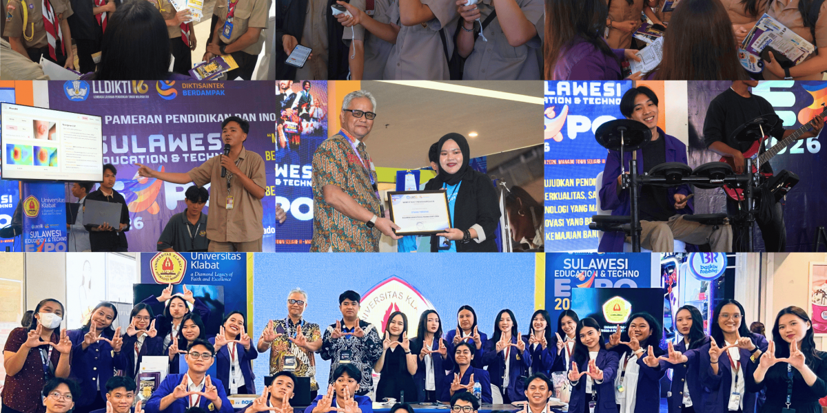 UNKLAB meraih stand terbaik Sulawesi Education & Techno Expo 2026