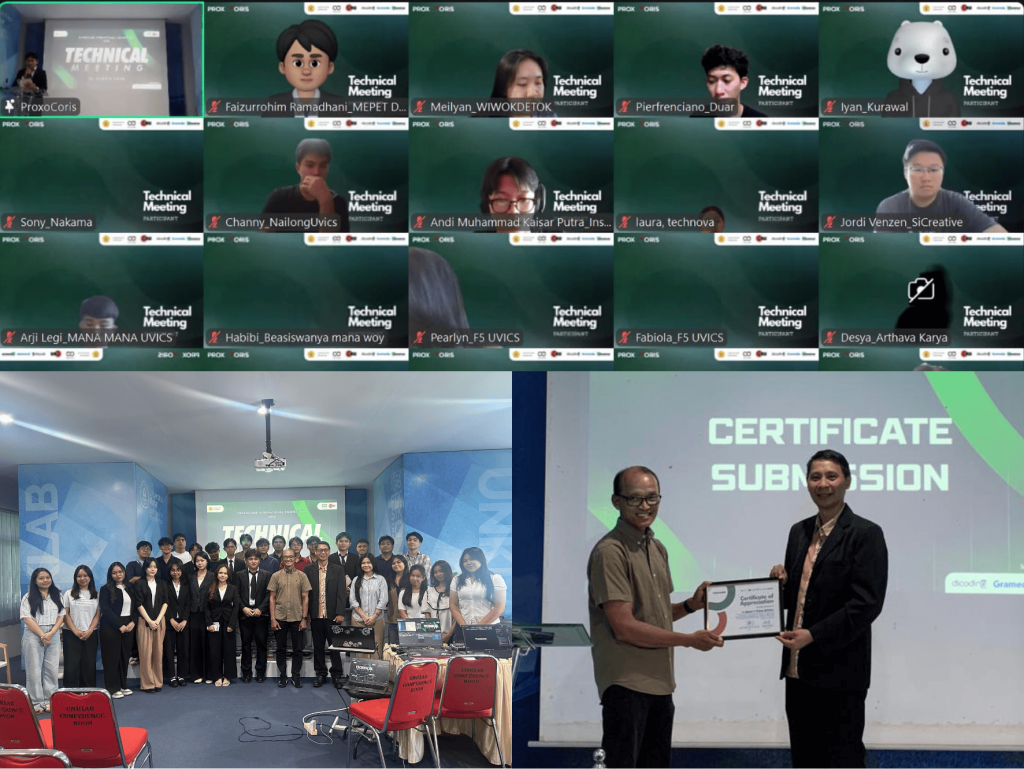 Technical Meeting Proxocoris International Competition Fakultas Ilmu Komputer Universitas Klabat