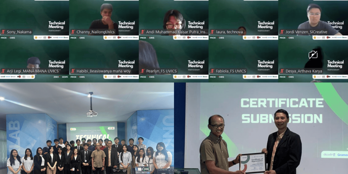 Technical Meeting Proxocoris International Competition Fakultas Ilmu Komputer Universitas Klabat