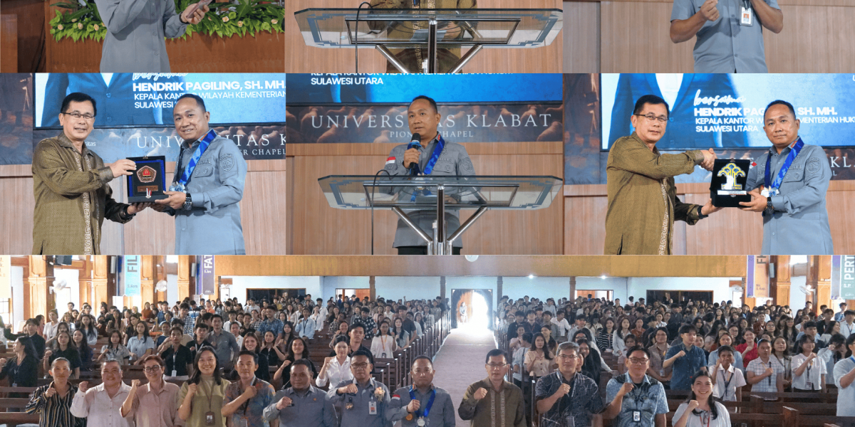 Chapel FEB dan FKIP UNKLAB bersama Kemenkumham di Pioneer Chapel Universitas Klabat