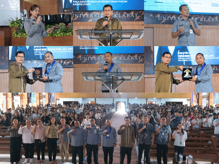 Chapel FEB dan FKIP UNKLAB bersama Kemenkumham di Pioneer Chapel Universitas Klabat