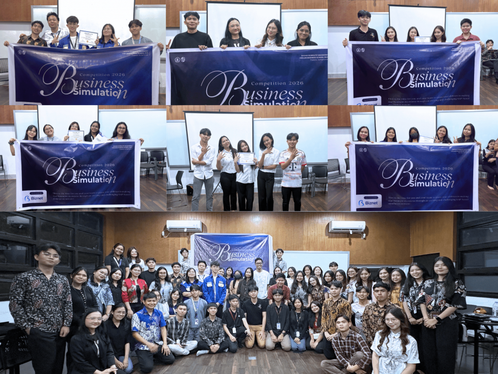 Business Simulation 2026 BEM FEB UNKLAB di Investment Room Universitas Klabat