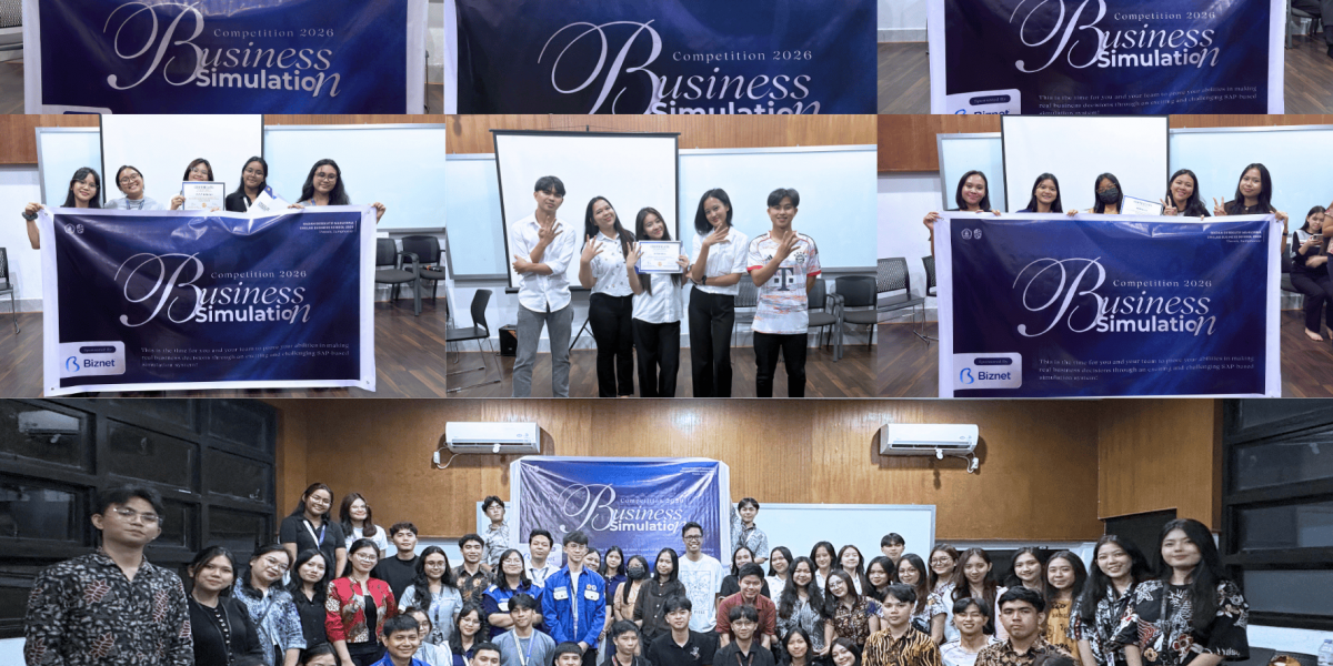 Business Simulation 2026 BEM FEB UNKLAB di Investment Room Universitas Klabat