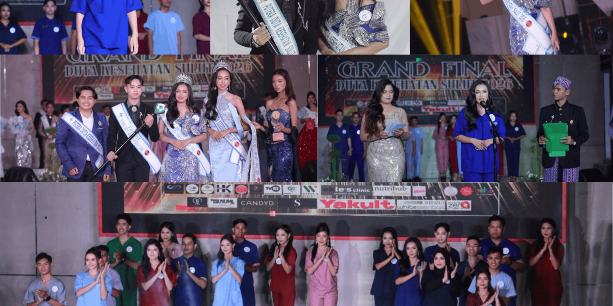 Pemilihan Duta Kesehatan Sulut 2026 Winner Puteri UNKLAB Nathania Lekes